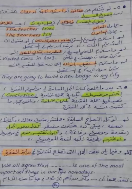مراجعة فرنساوي أولى ثانوي الترم الثاني 2026